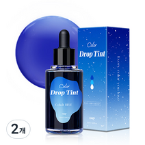 헤어플러스 컬러 드롭 틴트 50ml, 2개, 코발트 블루