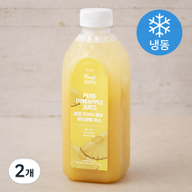 뷰코프레쉬 퓨어 파인애플 저온 비가열 착즙 주스 (냉동), 870ml, 2개