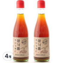 100%통참깨 풍미가득 참기름, 4개, 300ml