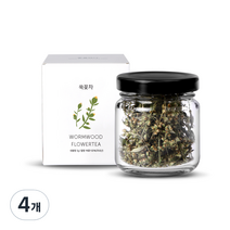 꽃을담다 미니 쑥꽃차, 3g, 4개, 4개