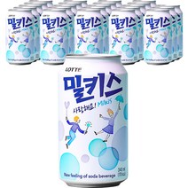 롯데칠성음료 밀키스, 340ml, 24개