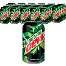 롯데칠성음료 마운틴듀 음료, 24개, 355ml