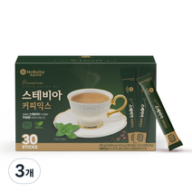 맥널티커피 스테비아 커피믹스, 30개입, 3개