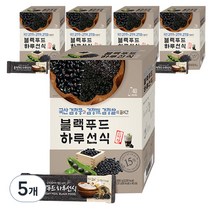 엄마사랑 스틱형 블랙푸드 하루선식 가루, 5개, 800g