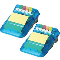 3M 포스트잇 팝업디스펜서 KR-2001   팝업리필   플래그 5색 콤보팩, 혼합 색상, 2세트