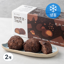 청년떡집 범벅초코 크림떡 (냉동), 360g, 2개