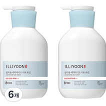 일리윤 세라마이드 아토로션 무향, 528ml, 6개