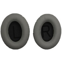 스윗조이 보스 헤드폰 이어패드 호환 QC25 QC35 AE2 QC2 QC15 양쪽세트, 그레이 블랙패드