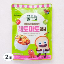 풀무원 우리아이 토마토김치, 300g, 2개