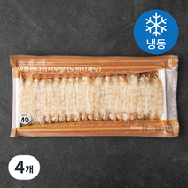 얌테이블 노바시 흰다리새우살 (냉동), 300g(40미), 4개