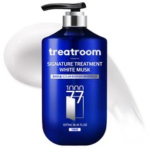 트리트룸 시그니처 대용량 트리트먼트 화이트머스크향, 1077ml, 1개