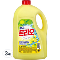 트리오 주방세제, 4.2kg, 3개