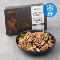 곰곰 제주 흑돼지 양념 불고기 (냉동), 450g, 3개입