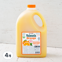 파스퇴르 냉장 발렌시아 오렌지, 2.3L, 4개