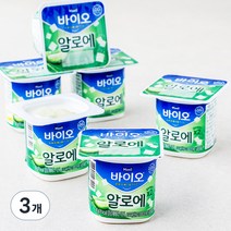 매일바이오 알로에 떠먹는 요구르트 80g x 6p, 480g, 3개