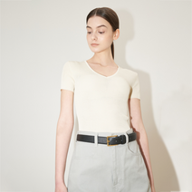 블러썸에이치컴퍼니 여성용 빌 캡소매 니트