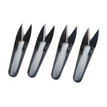 에이비엠 쪽가위 길이 10.5cm, 혼합 색상, 4개입
