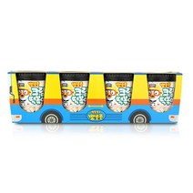뽀로로 떡볶이 버스팩 크림맛, 115g, 4개입