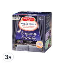 멕리듬 스팀 아이마스크 수면안대 삼나무 앤 라벤더향, 12개입, 3개