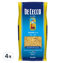 데체코 로텔레 파스타, 500g, 4개