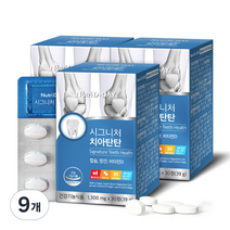 뉴트리디데이 시그니처 치아탄탄, 30정, 9개
