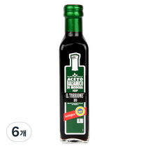 일 토리오네 유기농 발사믹 식초, 250ml, 6개