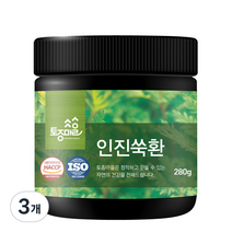 토종마을 국산 인진쑥환, 3개, 280g