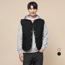 캐럿 남성용 소프트 퀼팅 조끼