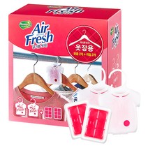 홈즈 에어후레쉬 옷장용 소취제 후로랄향 2p + 리필 2p, 1세트