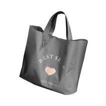 마켓감성 휴대용 베스트셀프 비닐봉투백 50p 소, 그레이