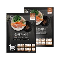 국개대표 3개월 이상 전연령용 올바른끼니 연어 칠면조 강아지 소프트사료, 1.2kg, 2개