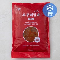 주꾸미명가 보통맛 (냉동), 500g, 1팩