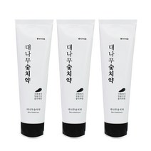 닥터이엘 대나무 숯치약, 3개, 120g
