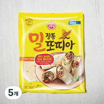 오뚜기 정통 밀 또띠아, 240g, 5개