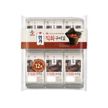 CJ제일제당 명가 직화구이김 4.5G x 12p, 12개