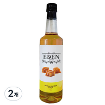 이든 카라멜향 시럽, 750ml, 2개