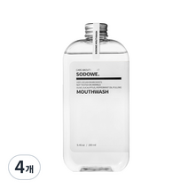 쏘두위 오일풀링 마우스워시, 4개, 280ml