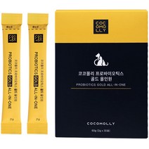 코코몰리 반려동물 프로바이오틱스 골드 올인원 2g x 30p, 1개