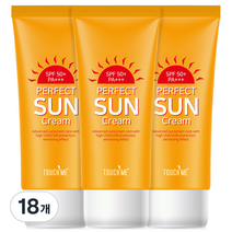 터치미 퍼펙트 선크림 SPF50+ PA+++, 60ml, 18개