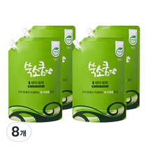 쑥소쿰 세탁세제 리필, 8개, 1.6L