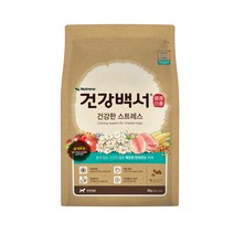 뉴트리나 건강백서 건강한 스트레스 강아지사료, 생선, 2kg, 1개