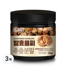 조은약초 발효율피 추출분말, 3개, 300g