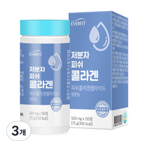 내츄럴플러스 저분자 피쉬콜라겐, 150정, 3개