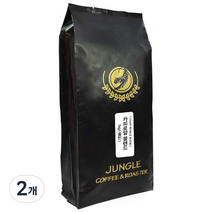 정글커피 카피로얄 블랜드 원두커피, 홀빈(분쇄안함), 1kg, 2개