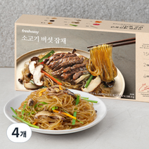 프레시지 소고기버섯잡채, 285.5g, 4개