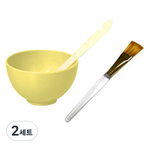 자연마을 팩도구 3종세트, 혼합 색상, 2세트