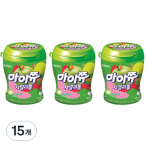크라운 마이쮸 용기 사과, 110g, 15개