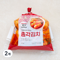종가 총각김치, 2.5kg, 2개