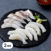 프레시컬렉션 광어 + 우럭회 세트 (냉장), 150g, 2세트