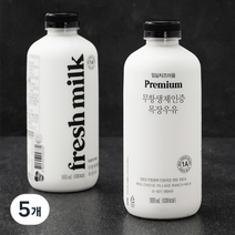 임실치즈마을 무항생제 목장우유 2p, 1800ml, 5개